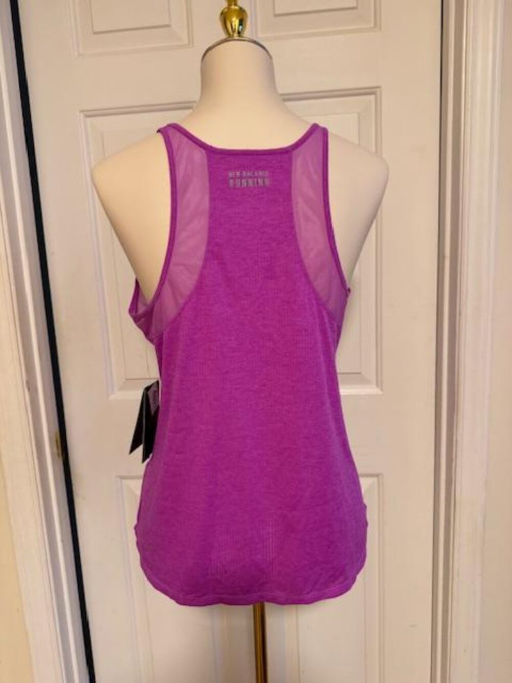 New Balance IceX Mesh Back Running Tank • Sz M • NWT • Magenta - Picture 3 of 6